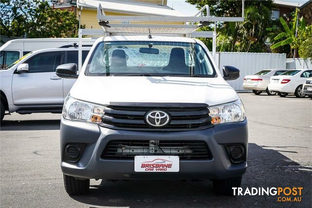 2018 TOYOTA HILUX WORKMATE 4X2 TGN121R CHASSIS