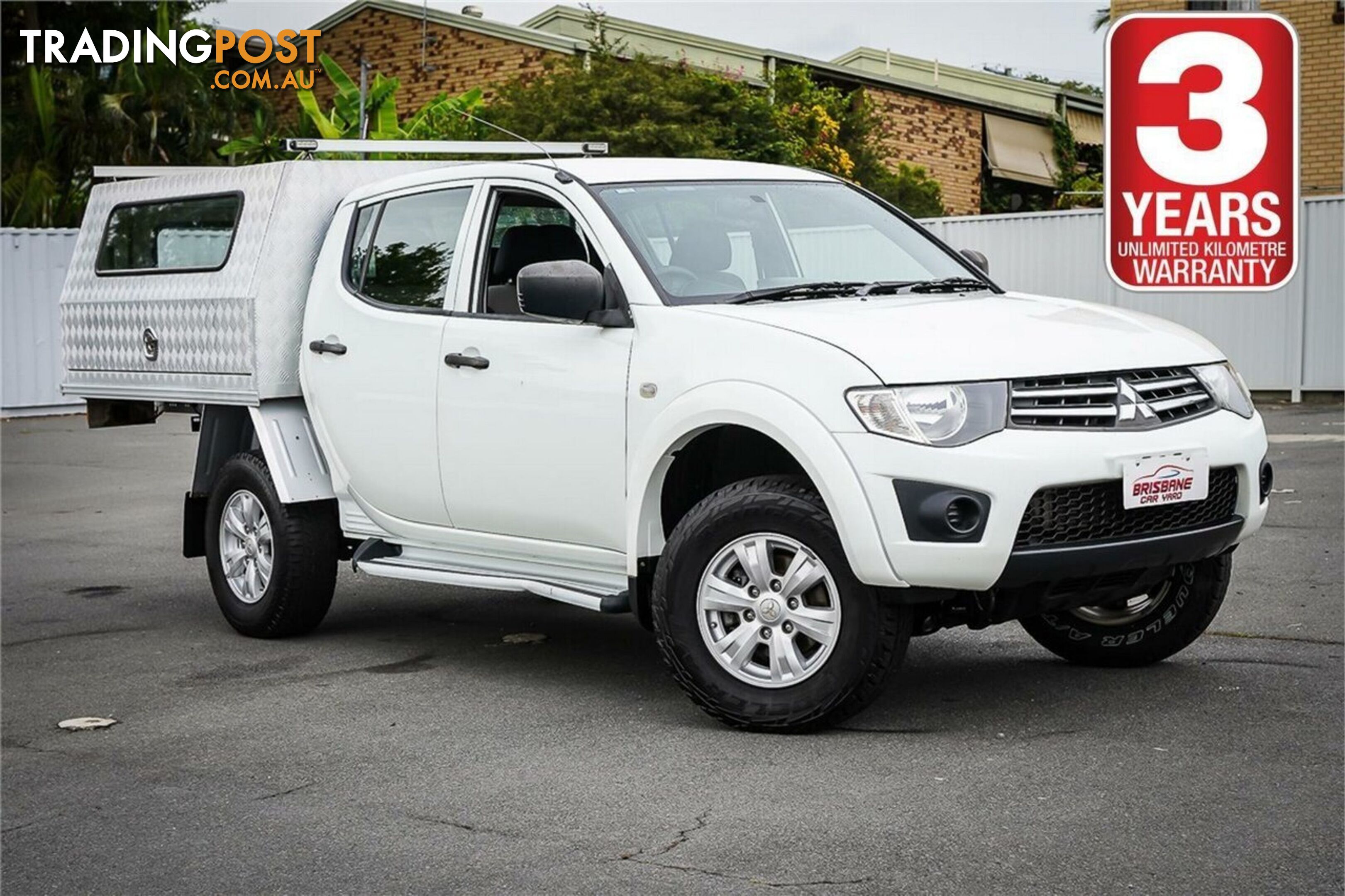 2015 MITSUBISHI TRITON GLX DOUBLE CAB MN MY15 UTILITY