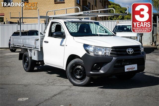 2018 TOYOTA HILUX WORKMATE 4X2 TGN121R CHASSIS