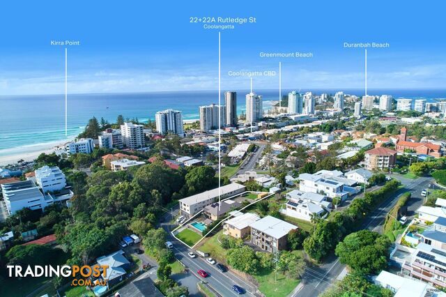 22 & 22a Rutledge Street COOLANGATTA QLD 4225