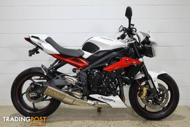 2016  TRIUMPH STREET TRIPLE R ABS ROAD STREET TRIPLE CYCLE