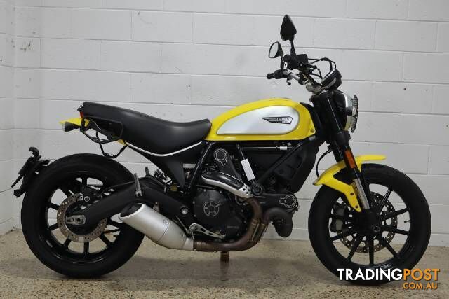 2018 DUCATI SCRAMBLER ICON DUAL PURPOSE SCRAMBLER CYCLE