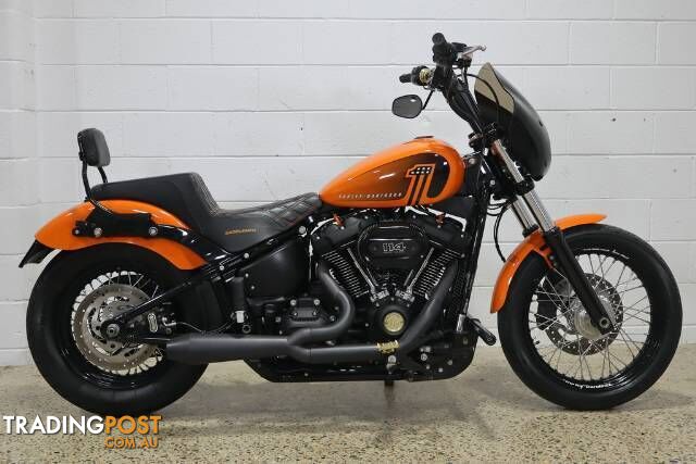 2021 HARLEY-DAVIDSON STREET BOB 114 (FXBBS) ROAD SOFTAIL CYCLE