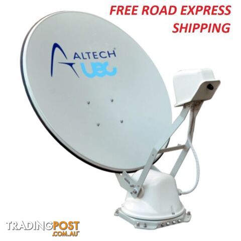 Altech UEC Halo ST85 Motorised Satellite Dish Vast Foxtel Caravan TV