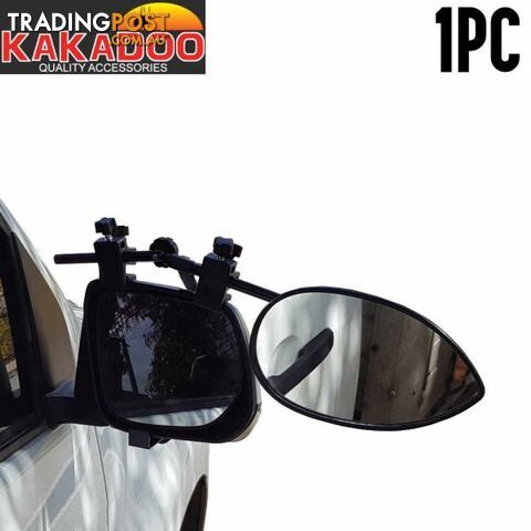 KAKADOO Universal Clamp-On Towing Mirror 1pc