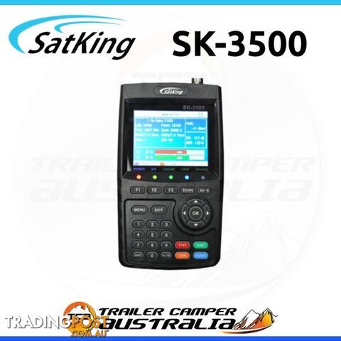 Satking SK-3500 Digital Satellite Live TV Meter Signal Finder Viewer Vast Foxtel