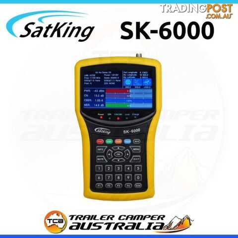 Satking SK-6000 Digital Satellite Live TV Meter Signal Finder Viewer Vast Foxtel