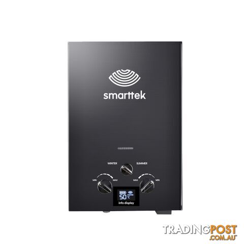 Smarttek Black Portable Hot Water Heater Shower System NO Pump Included