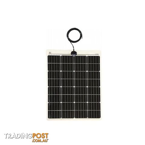 Amptron 100W 12V Flexible Monocrystalline Solar Panel