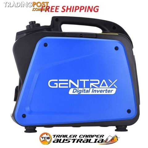 GenTrax 2kW Pure Sine Wave Inverter Petrol Portable Camping Generator