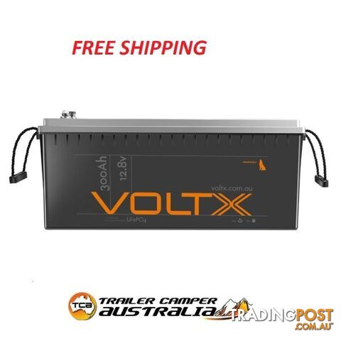 VoltX 12V 300Ah Plus Lithium Ion Battery with BMS