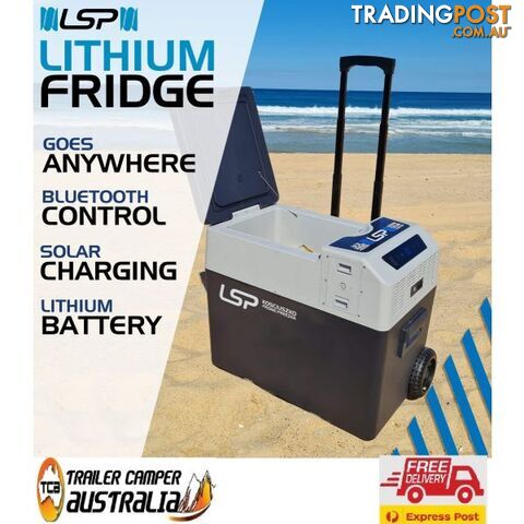 LSP Lithium Bluetooth 30L&50L Portable Fridge Freezer With Cover