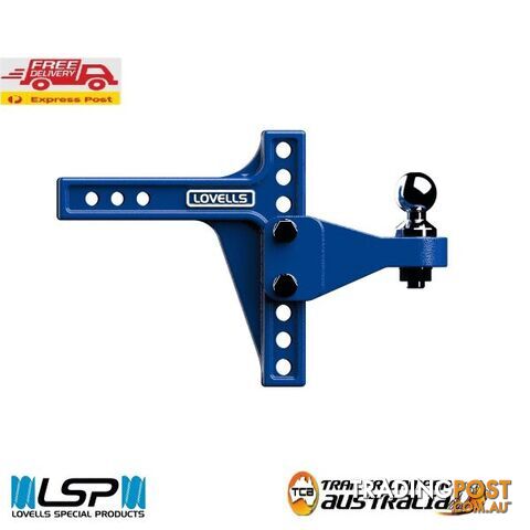 Lovells LSP 5.5T Adjustable drop hitch Towing