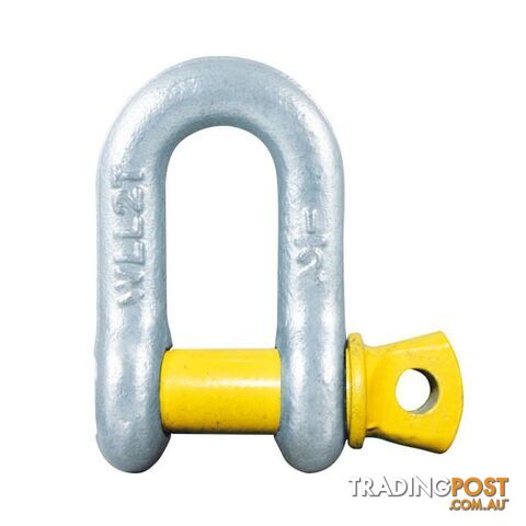 ARK 13mm 2 Tonne Rated D Shackle