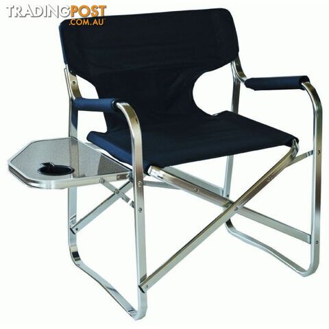 Supex Lightweight Folding Aluminium Directors Camping Chair 23JA