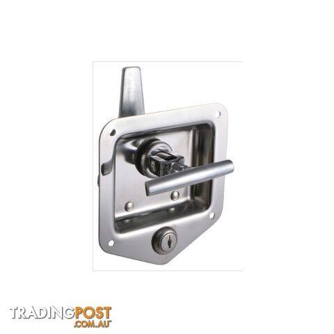 Ark T-Handle Flush Locking Stainless Steel Door Latch TL120Z