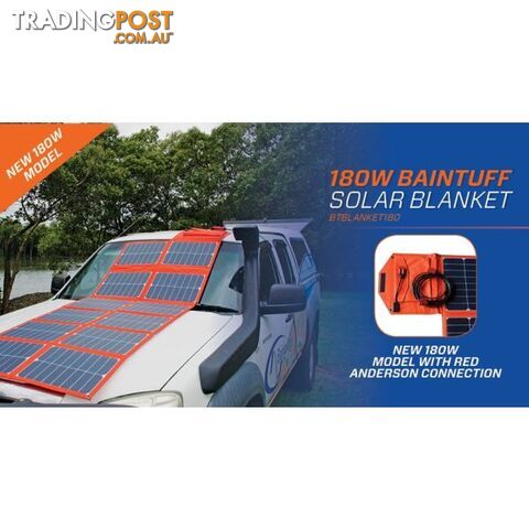 Baintuff 180W Solar Blanket Folding Panel by Baintech Monocrystalline Sunpower Cells