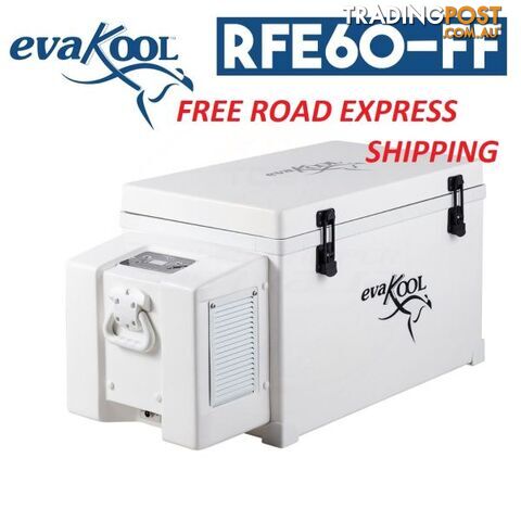 Evakool 60L Infinity Fibreglass Fridge Freezer Combo RFE60-FF With Cover