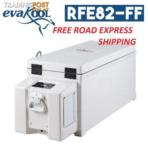 Evakool 82 Litre Fibreglass Fridge/Freezer RFE82-FF with free cover