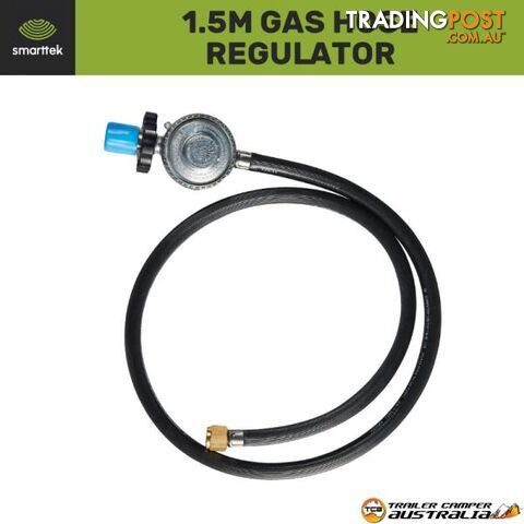 Smarttek Gas Hose & Regulator 1.5 Meters