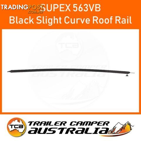 Supex Slight Curve Roof Rail Black