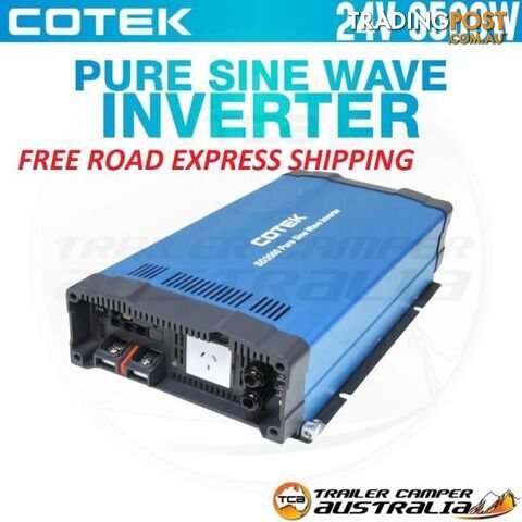 COTEK 3500W 24V Pure Sine Wave Inverter built-in AC transfer switch SD-3500-224