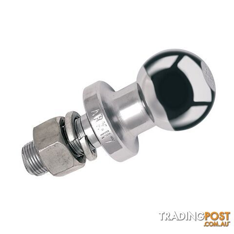 Ark 50mm Tow Ball with 7/8" Shank x 62mm Length | 3.5T Rated