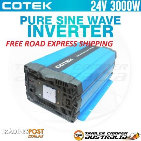 COTEK 3000W 24V Pure Sine Wave Inverter SP-3000-224