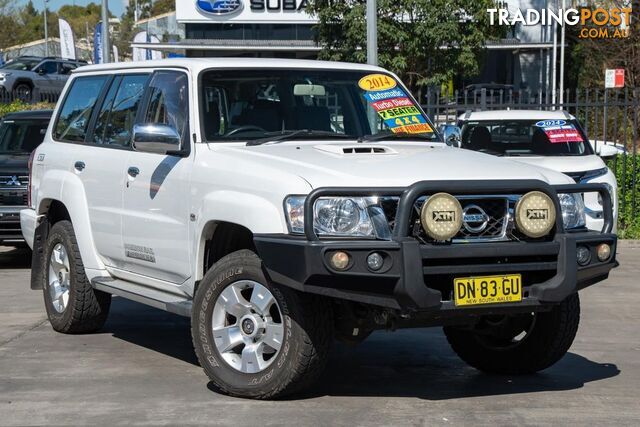 2014 NISSAN PATROL ST TITANIUM Y61 WAGON