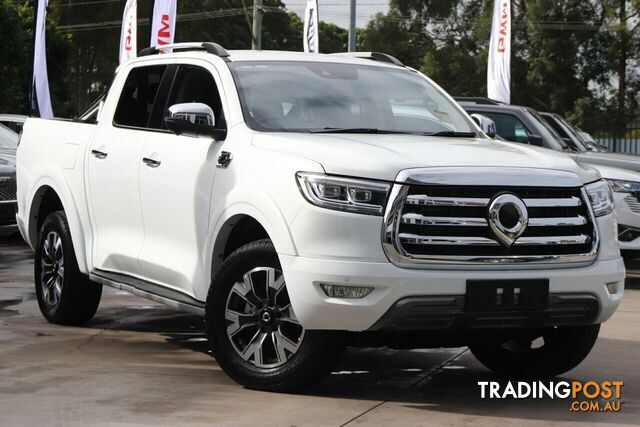 2024 GWM UTE CANNON-X  UTILITY