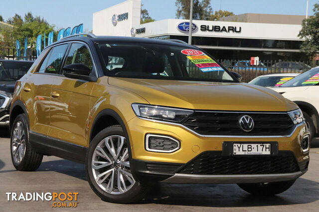 2021 VOLKSWAGEN T-ROC 110TSI STYLE  WAGON