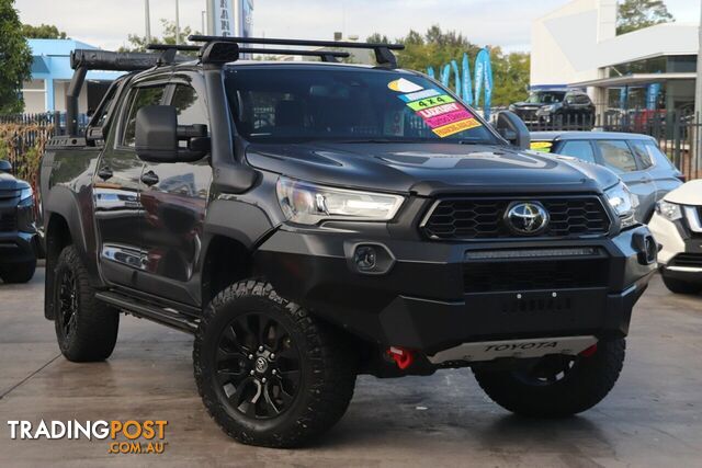 2021 TOYOTA HILUX RUGGED X DOUBLE CAB  UTILITY