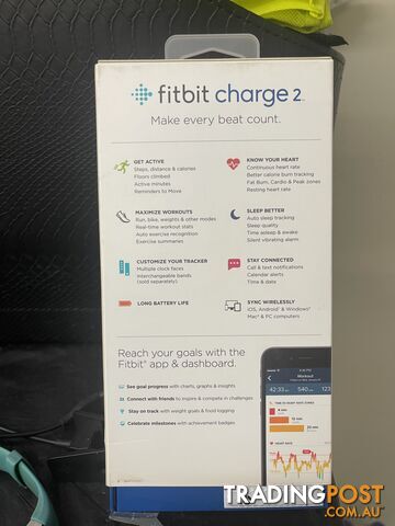 Fitbit Charge 2 health fitness wristband watch