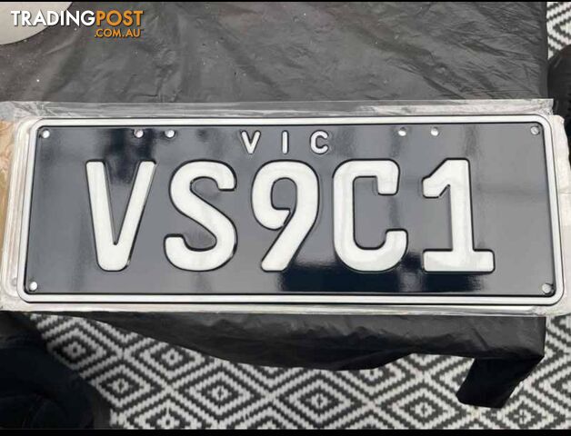 VS 9C1 Interceptor VS BT1 personalised custom Victoria number plates