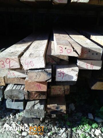 Hardwood recycled timber