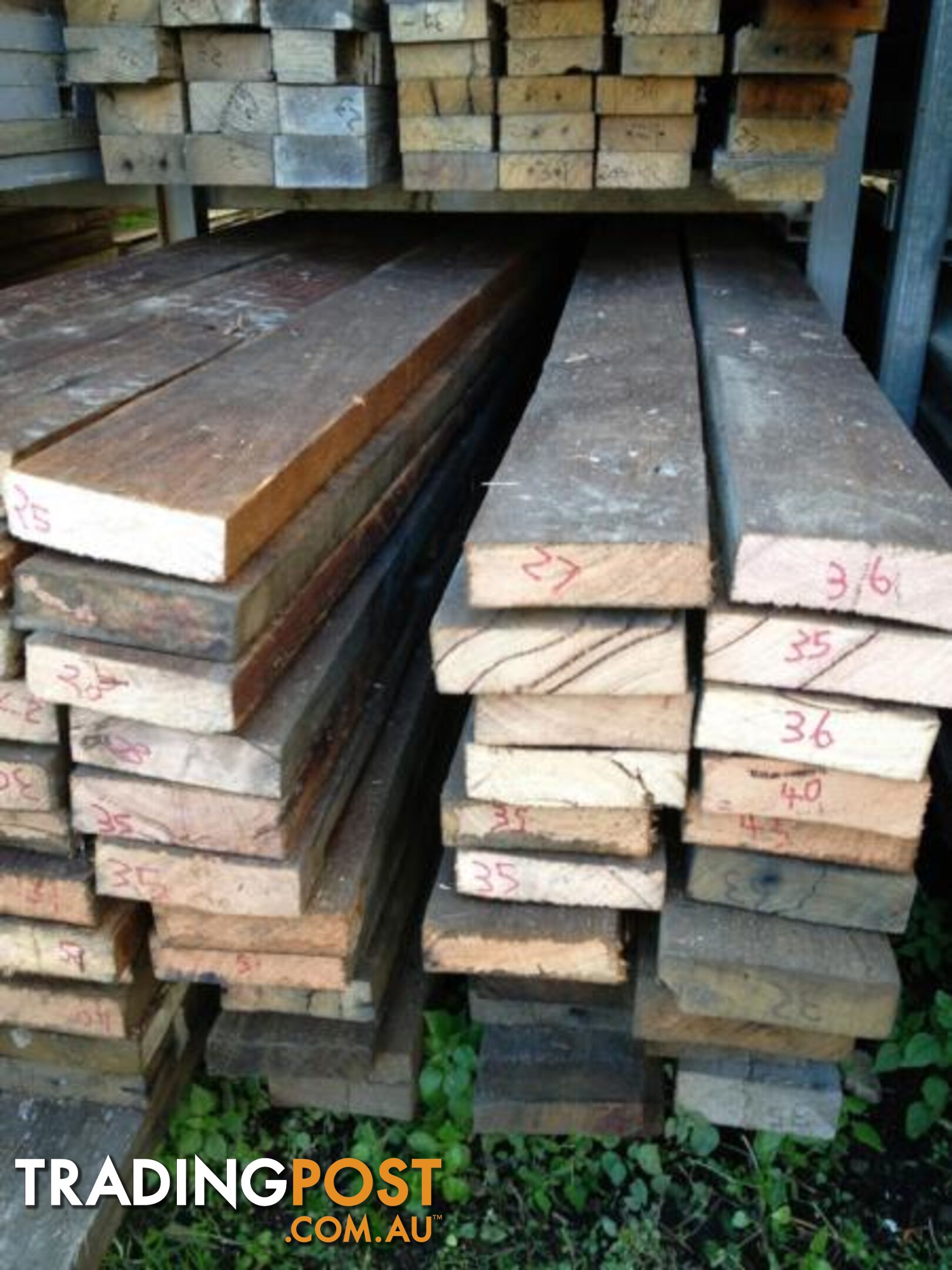 125 x 38 hardwood timber