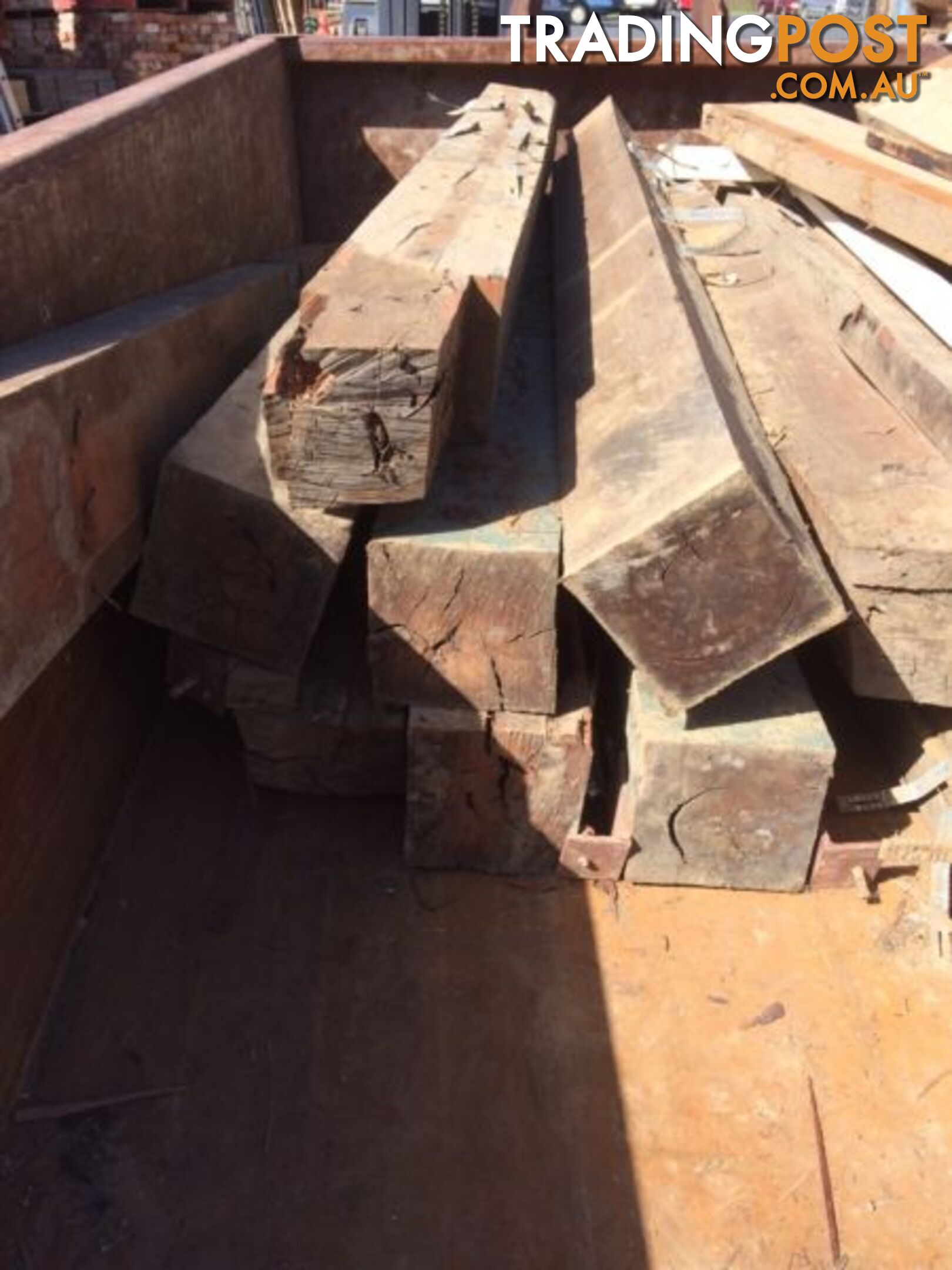 250 x 250 Red Gum Post/ Beams