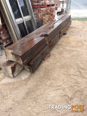 250 x 250 Red Gum Post/ Beams