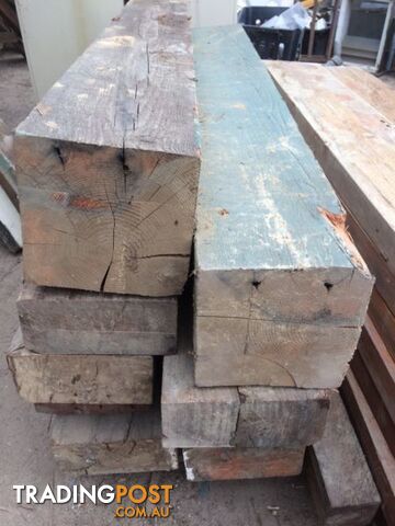 250 x 250 Red Gum Post/ Beams