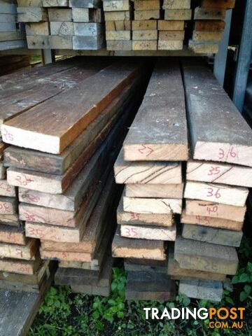 Hardwood recycled timber