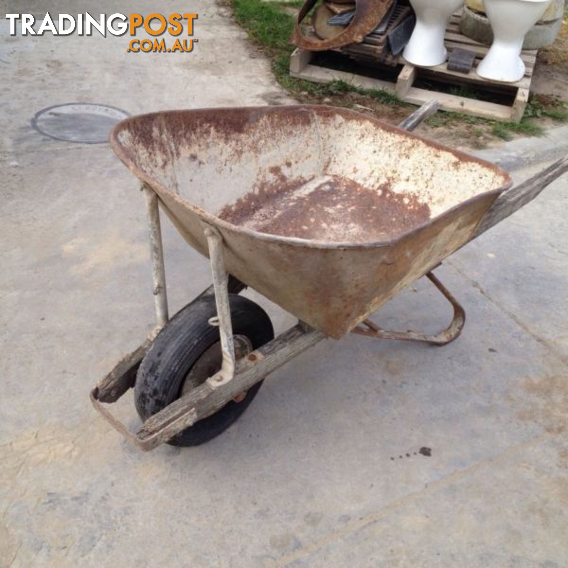 Vintage wheelbarrow