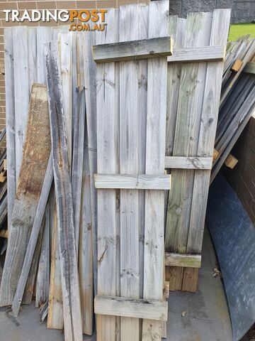 Used Timber Fence palings