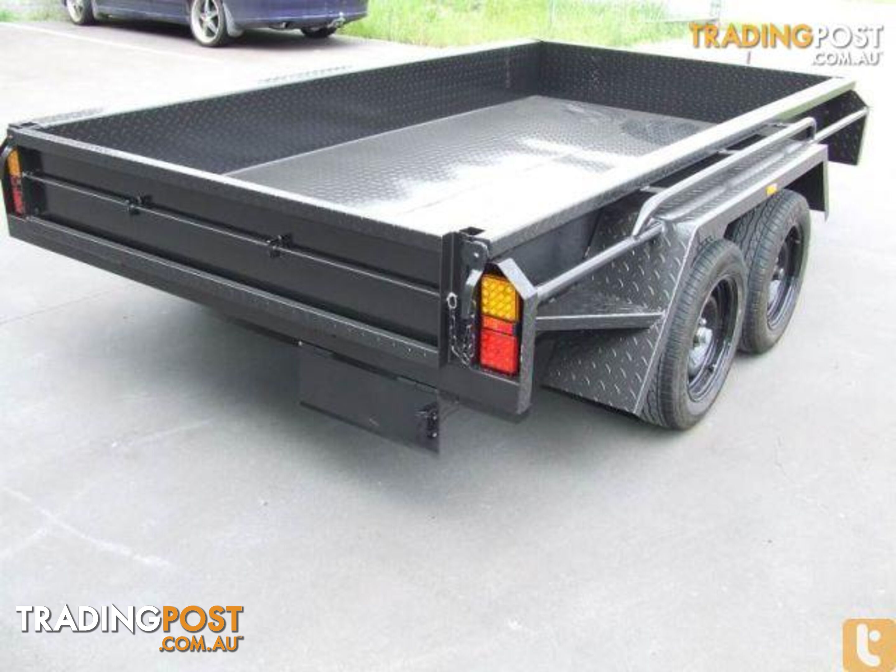 Tandem Box Trailer