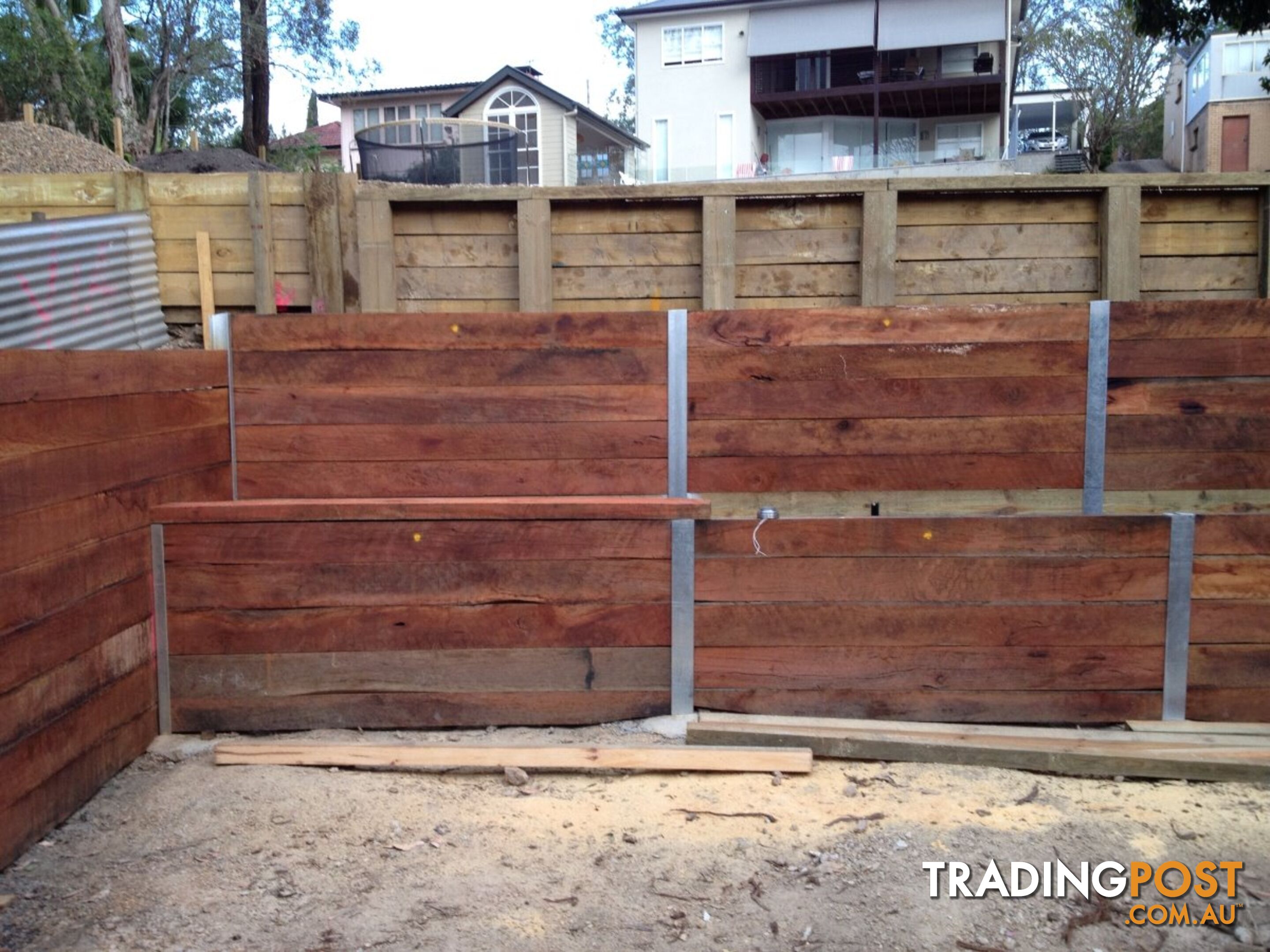 Landscaping Hardwood Sleepers Untreated