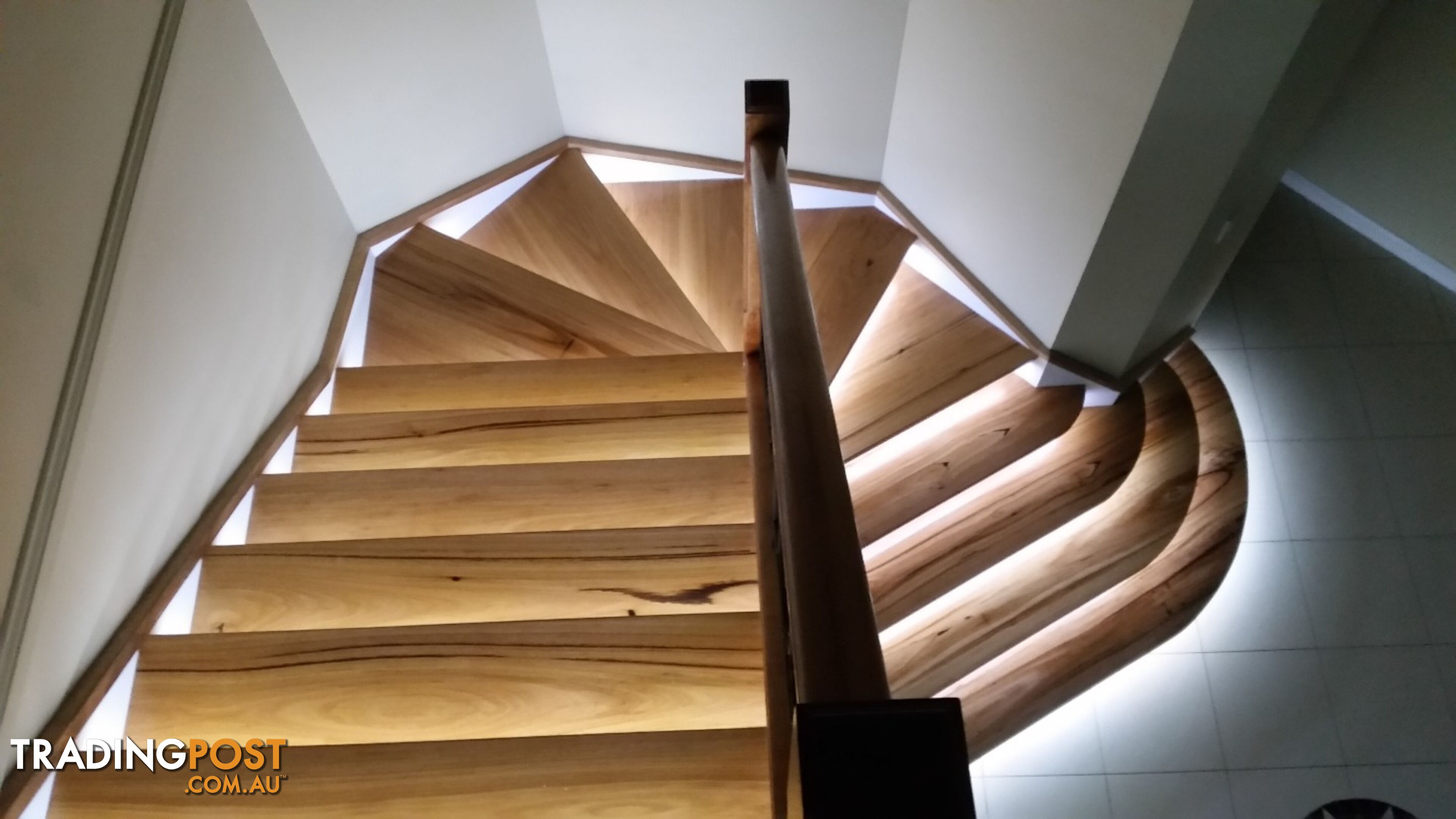 Hardwood Timber Steps Treads