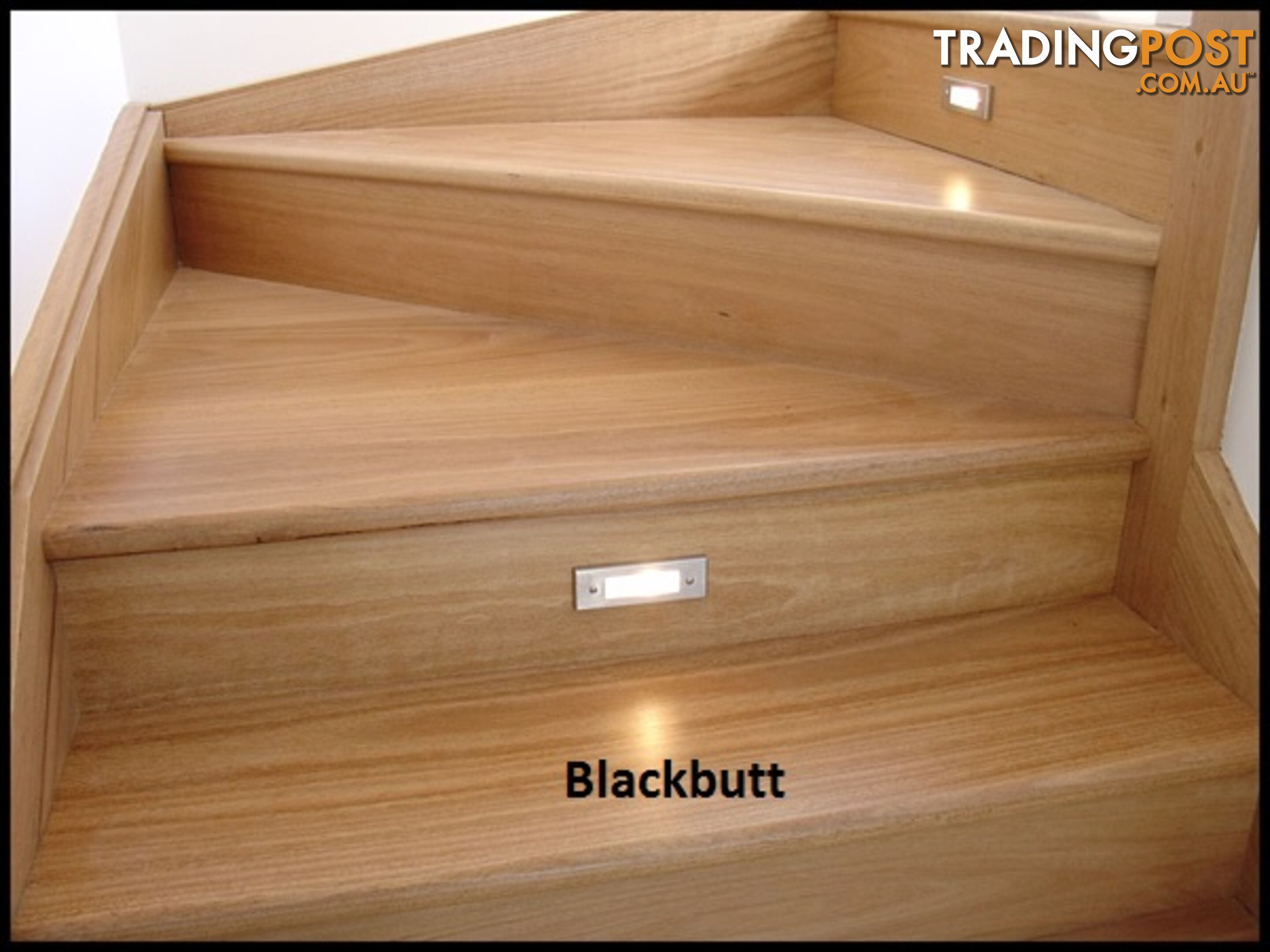 Hardwood Timber Steps Treads