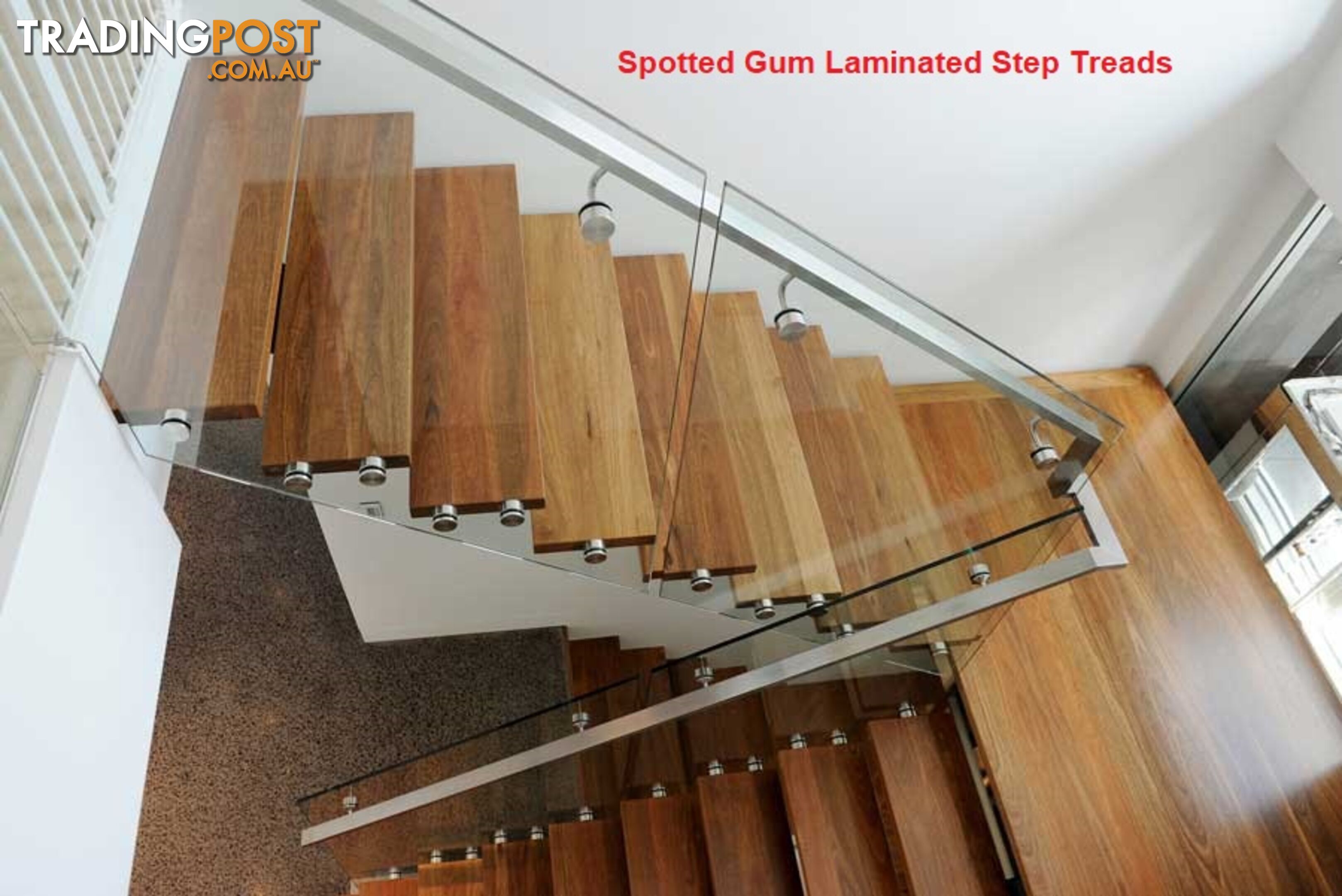 Hardwood Timber Steps Treads