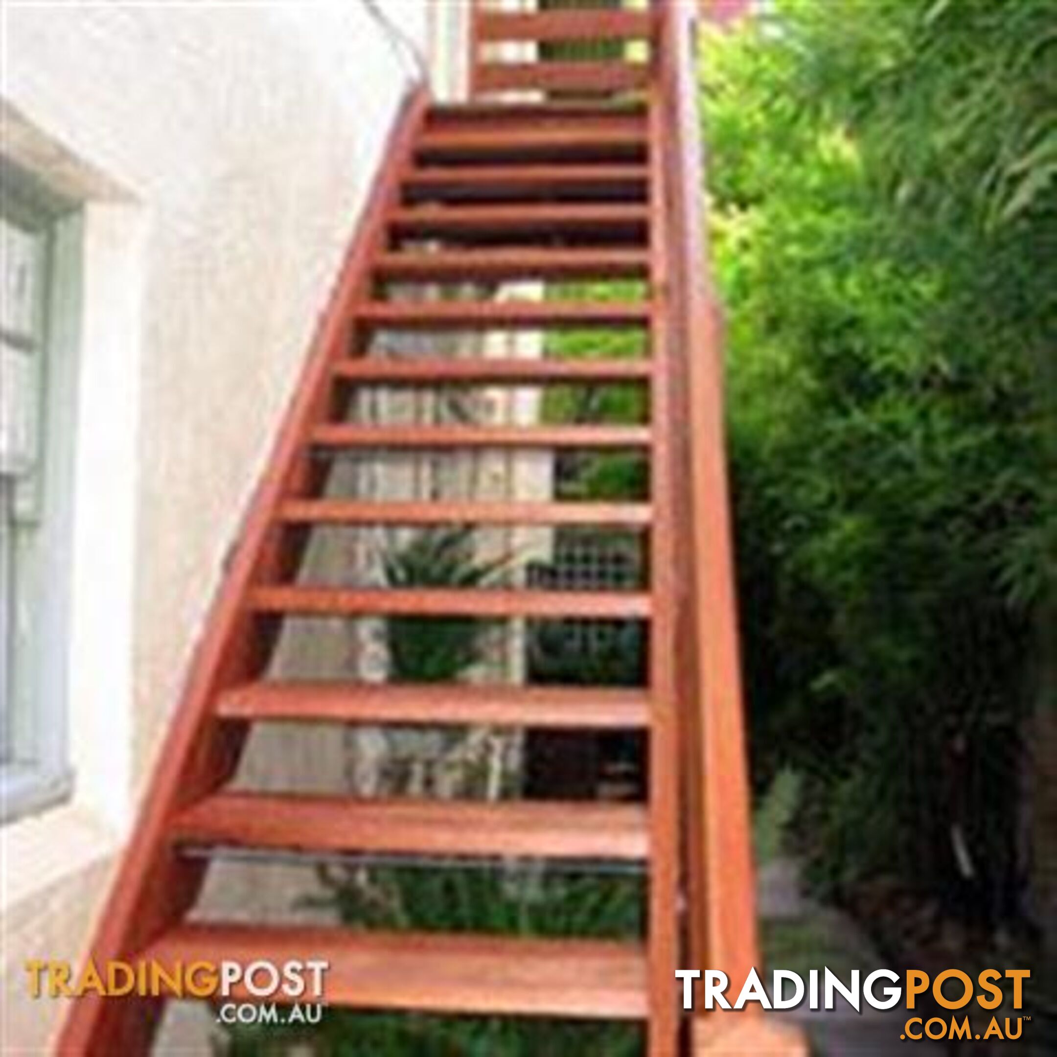 Timber Steps Hardwood Ironbark External