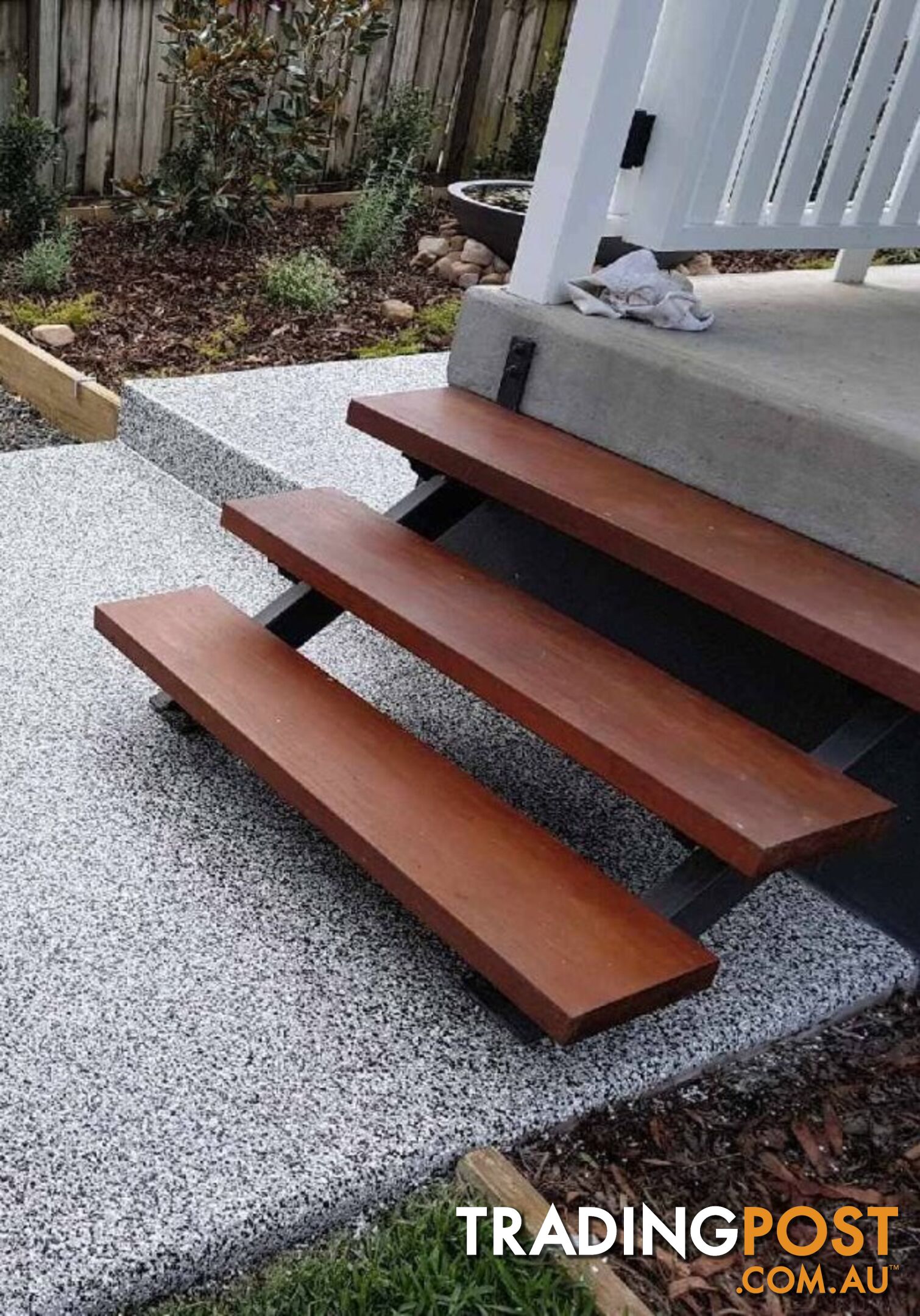 Timber Steps Hardwood Ironbark External