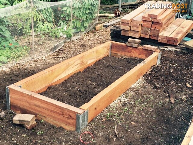Landscaping Hardwood Sleepers Untreated - photo 3 of 9